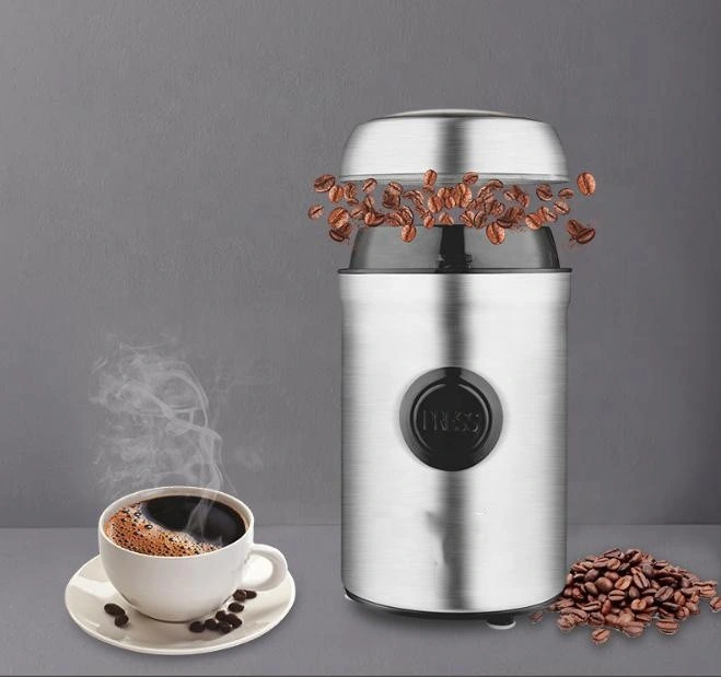 Heavybao Multi-Functional Ss Blade Electric Coffee Grinder Nuts Spices Coffee Beans Mill Maker for Homeuse